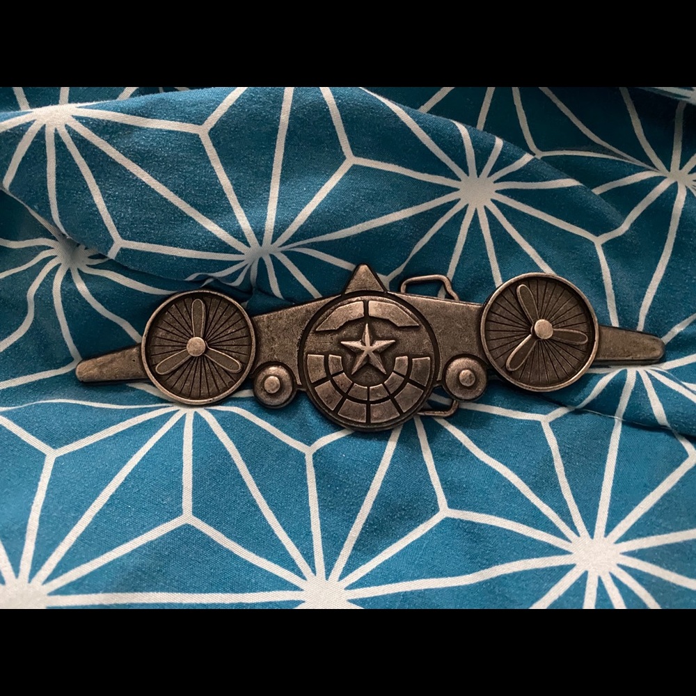 Bomber Plane Belt Buckle